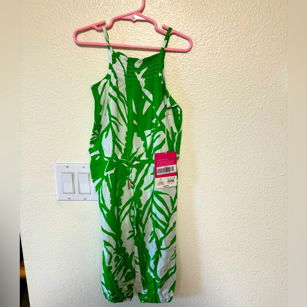 Lilly Pulitzer Target Girls Boom Boom Jumpsuit Romper (sz 2T)